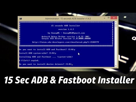 adb fastboot windows 10 download
